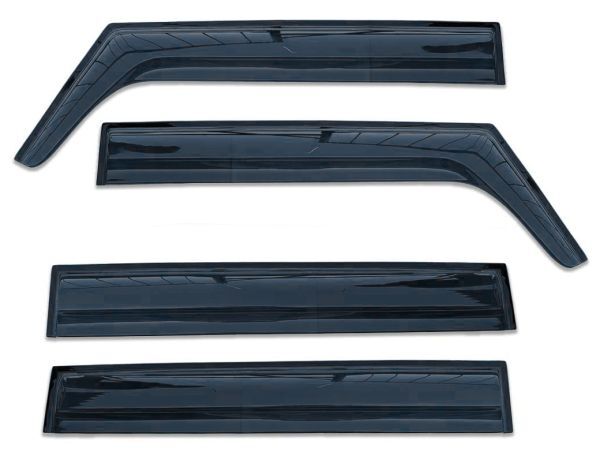 本州送料無料 ジムニー ノマド JC74 2025(R7).4〜 5ドア ドアバイザーワイドタイプ 雨よけ 両面テープ フロント リア 4枚セット拍卖