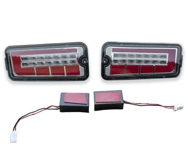 本州送料無料 ハイゼットトラック ピクシストラック ジャンボ S500P S500U S510P S510U 前期後期 ハイフラ対策 LED テールランプ拍卖