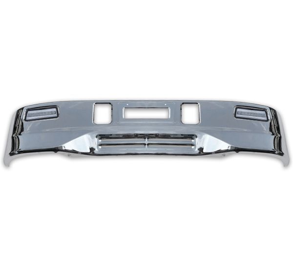 本州送料無料 日産 アトラス F24 標準キャブ メッキ フロント バンパー W1685mm H340mm フォグランプ 取り付けステー 付き拍卖