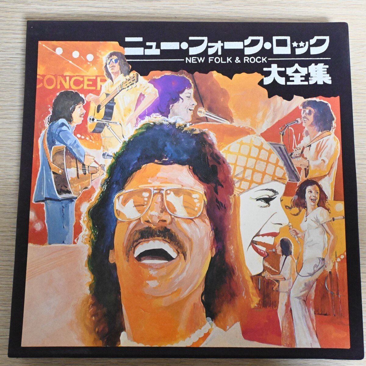 BOX011☆LP/9枚組「ニュー・フォーク・ロック大全集」チューリップ 浅川マキ 荒井由実 サディスティック・ミカ・バンド RCサクセション拍卖