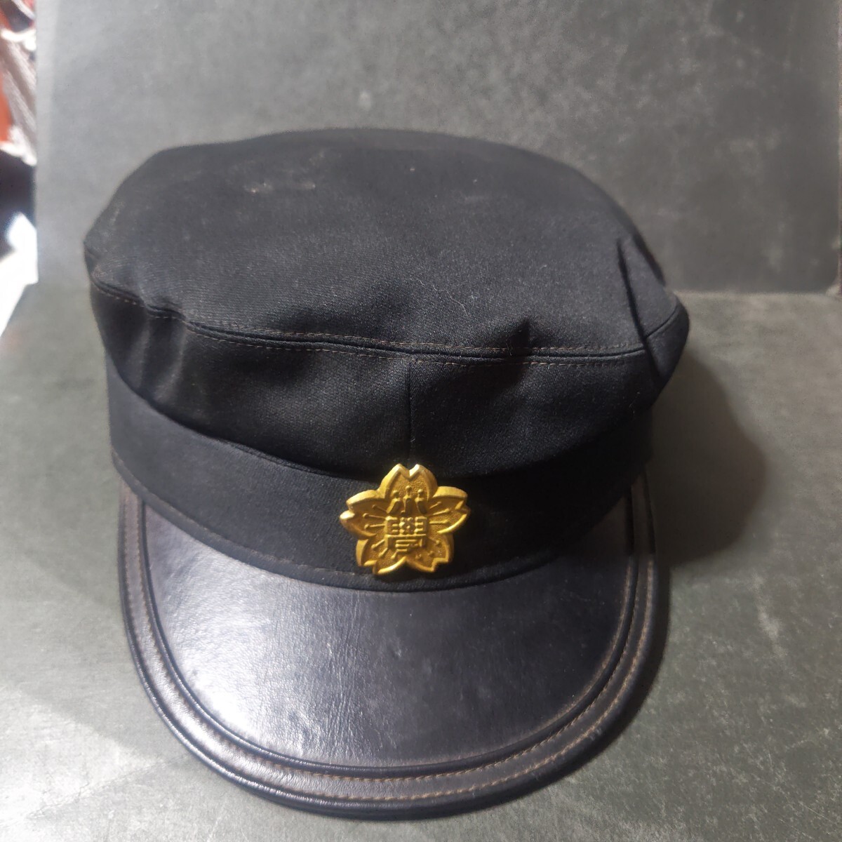 昭和レトロ 小学校 学生帽 霞 当時物 時代物 ②拍卖