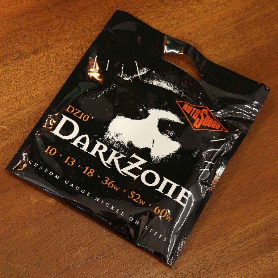Rotosound ロトサウンド エレキギター弦 DZ10 (.010-.060) Darkzone Custom Nickel on Steel ギター弦 ドロップチューニング拍卖