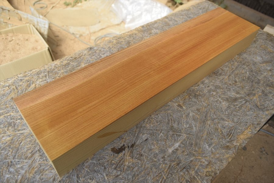 ■送料無料■アウトレット■柾目■ケヤキ(欅)■W65.5cm×D14.6cm×H6.7cm■DIY■木工■Z774拍卖