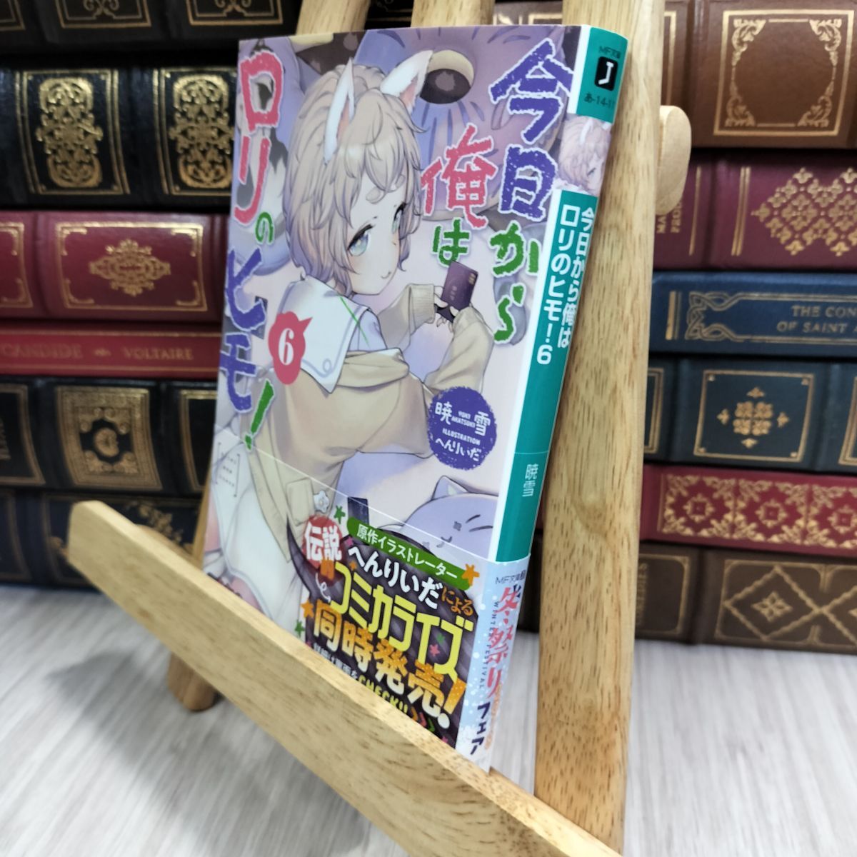 8-1 今日から俺はロリのヒモ!6 (MF文庫J) 暁雪、へんりいだ 010165拍卖