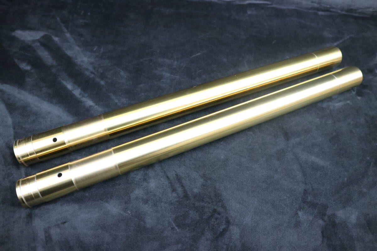 【送料無料】NSR250 41πインナーチューブ570mmゴールド/フロントフォーク インナーパイプ41mm MC21 MC28 SEサスペンション拍卖