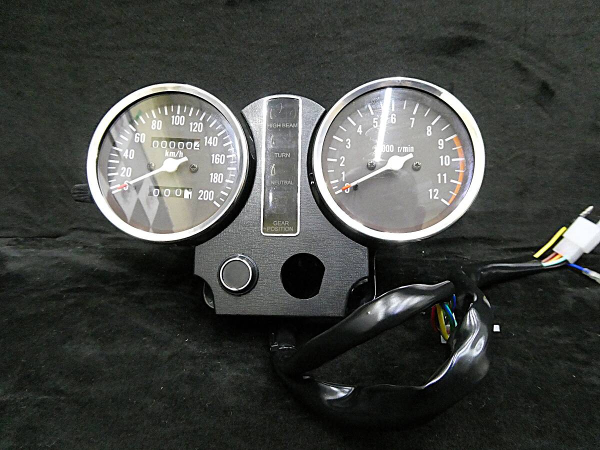 【送料無料】メーターユニット GS400 /訳あり 動作保証無し GS425 GS400L外装GS400E メーターケース メーター カバー ASSF社外リプロ拍卖