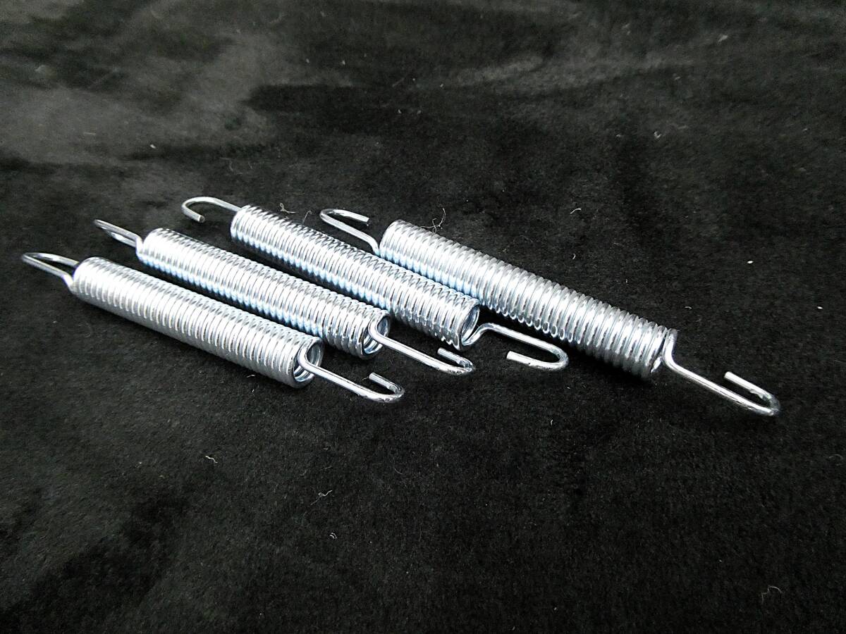 【送料無料】バネ4本/マフラー スプリング 汎用50.8π 42.7 ワルツ機械 プリティ エンデ BEETキジマ ナカノ 豪 ガニブレ 未使用拍卖