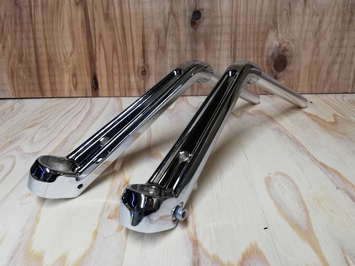 送料込み CBX1000タイプ ハンドル メッキ/汎用35パイ 35π旧車 ハンCBR400F CBX550F CB400FホークCB250T CB250N CB400NジェイドC拍卖