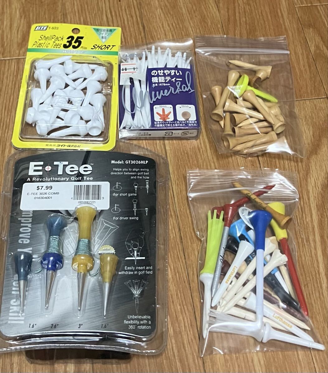 ゴルフティ ロングとショート各種拍卖