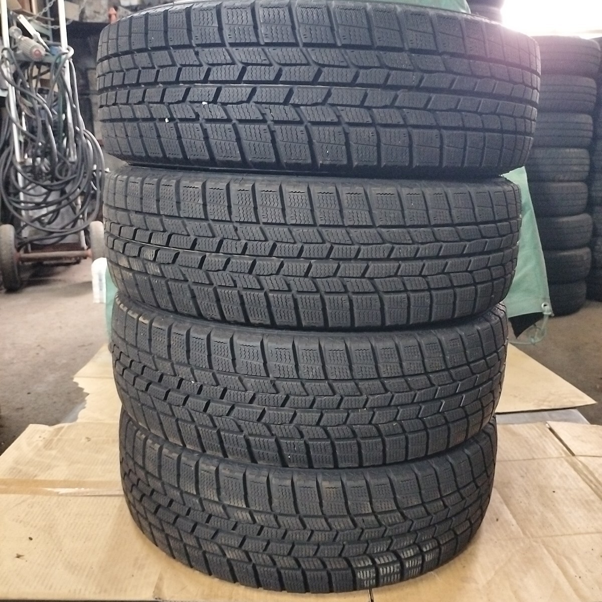175/65R15 GOODYEAR ICENAVI 6 2019年製 中古 スタッドレス 4本拍卖