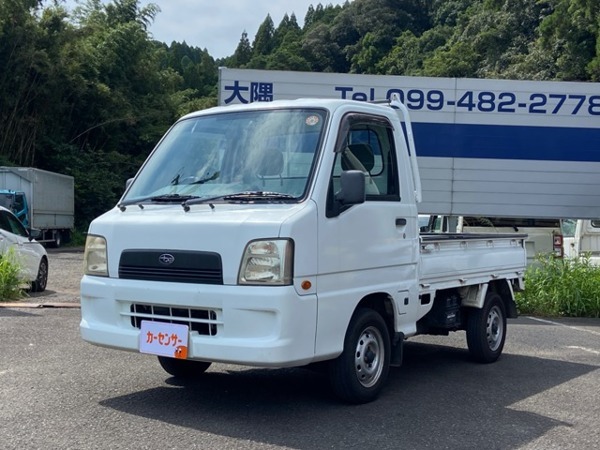 サンバートラック 660 TB 三方開 4WD 5速マニュアル車 エアコン 運転席エアバッ拍卖