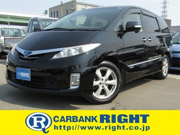 エスティマハイブリッド 2.4 X 4WD ワンオーナー 左側オートスライド拍卖