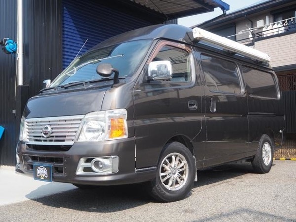 キャラバン 2.4 DX スーパーロングボディ GLパック 1NO登録 左右サイドオーニング 15インチ拍卖