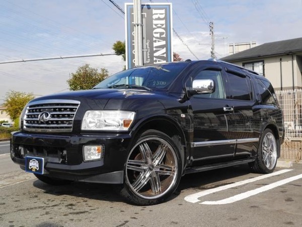 米国インフィニティ QX56 新車並行 後期モデル 24インチホイール拍卖