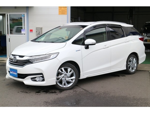 シャトル 1.5 ハイブリッド Z 社外ナビフルセグバックカメラLEDヘッドラ拍卖