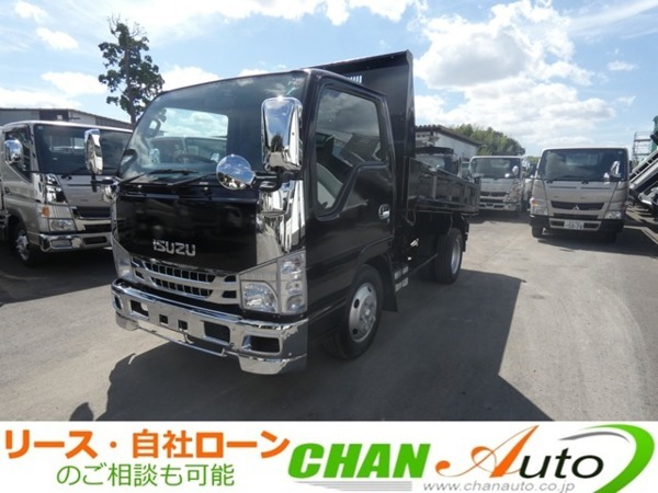 エルフ 3トン オートマ ダンプ 250926 電動ミラー 三方開 ETC ディーゼルター拍卖