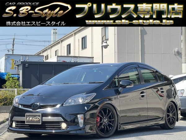 プリウス 1.8 G 後期/PCS/本革ステアリング/PシートH/Bカメ拍卖