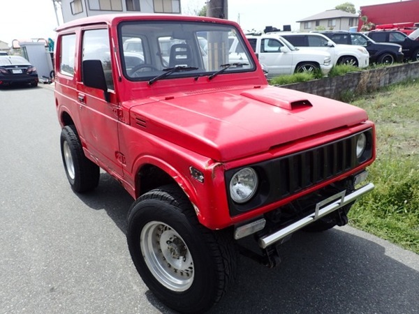 ジムニー 660 ワイルドウインド リミテッド 4WD メッキバンパー 社外ホイル マフラー拍卖