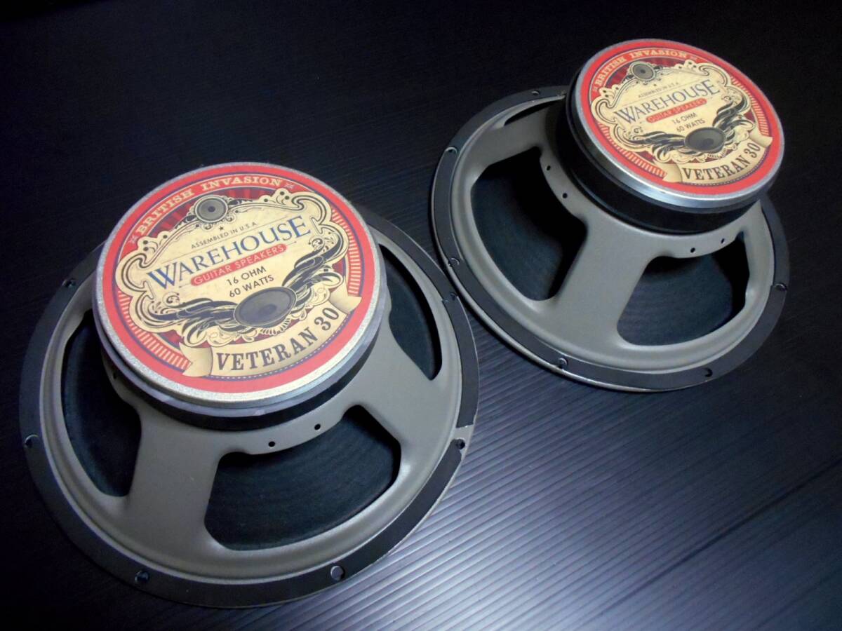 【送料無料】Warehouse Guitar Speakers WGS Veteran 30 16ohm×2本セット / MADE IN USA C212L-1拍卖