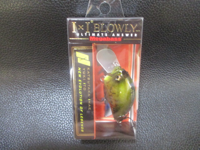 (Megabass)I×I BLOELY GGバス 新品未使用! 拍卖