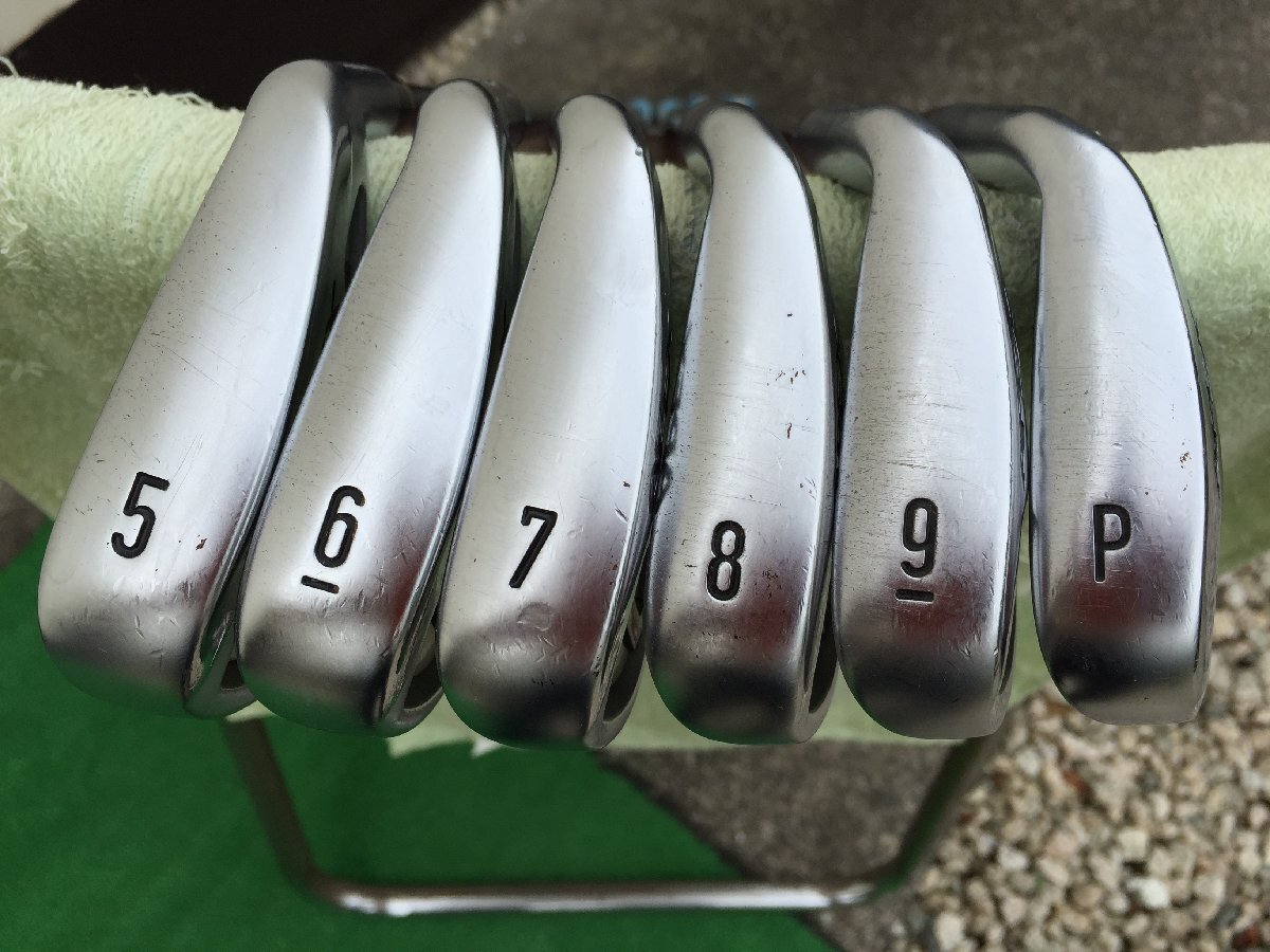 APEX FORGED アイアン MCI 黒 80-Sシャフト 6本 リシャフト品拍卖