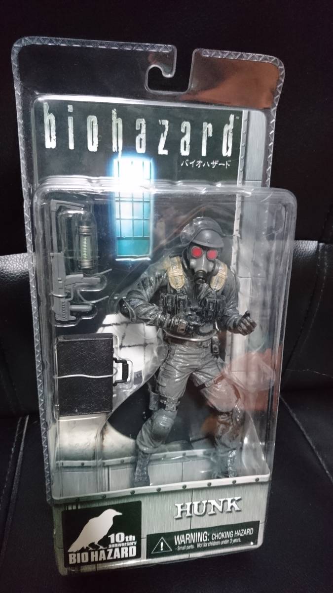 【未開封品】ネカ NECA HUNK -ハンク- 「バイオハザード」 10th Anniversary シリーズ1 アクションフィギュア Resident Evil Action Figure拍卖