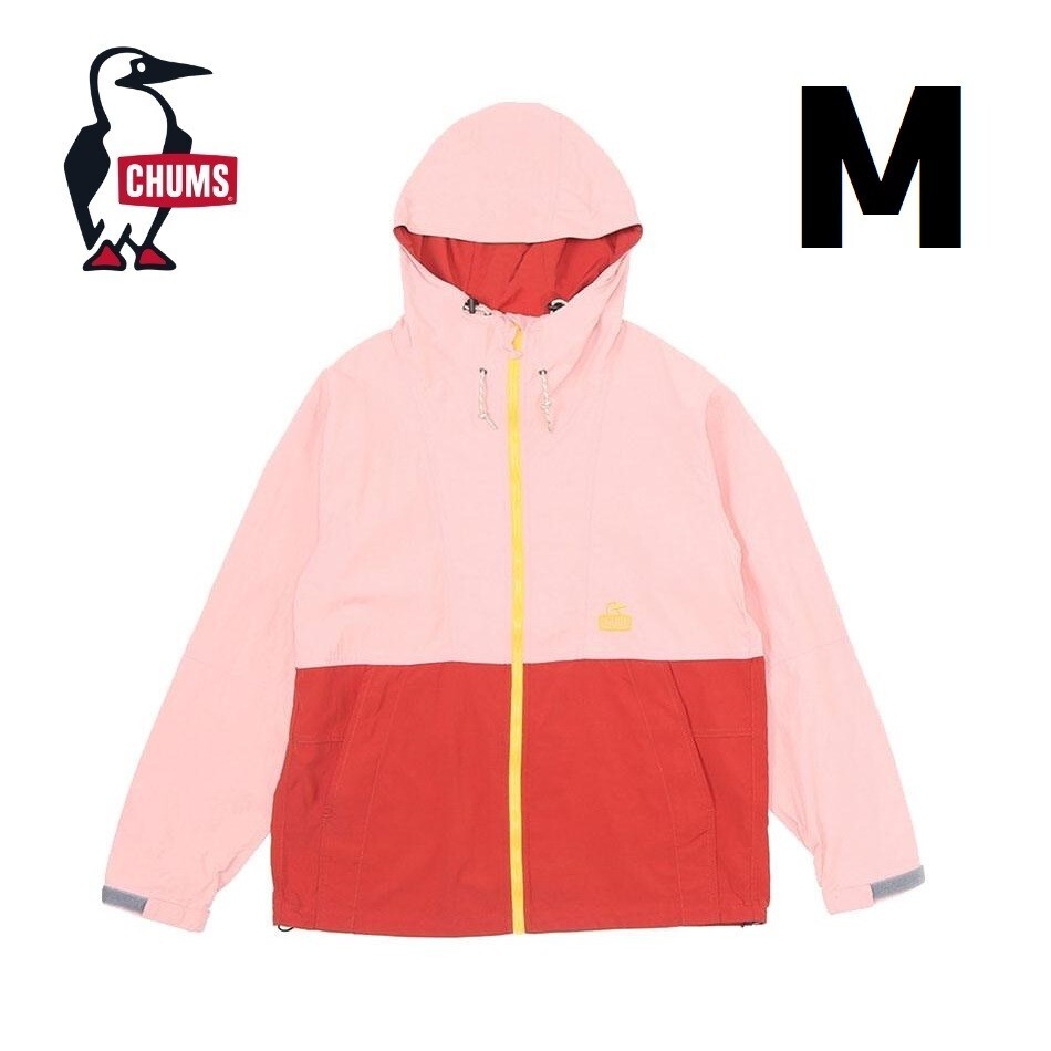 新品未使用品 チャムス ジャケット マウンテンパーカ 軽量 撥水加工 CH04-1411 Mサイズ タウンユース キャンプ 普段使い ハイキング拍卖