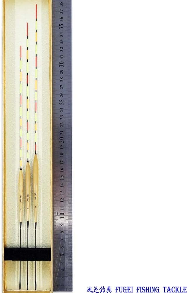 訳あり かや へら浮き 深宙つり用 ロングトップ 3本 セット 全長32〜37.5cm FM345SM ヘラブナ ウキ拍卖