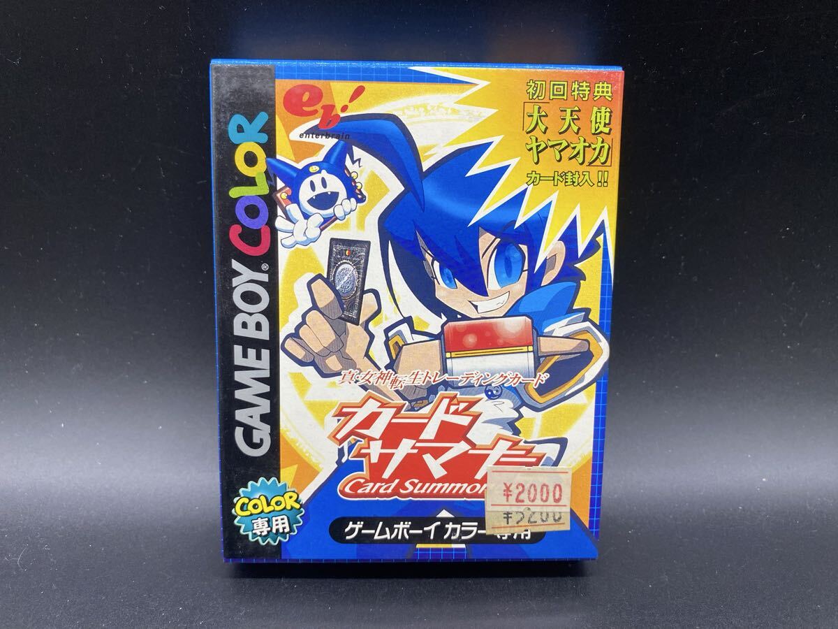 【未開封】 ゲームボーイカラー カードサマナー 真女神転生トレーディングカード GBC拍卖