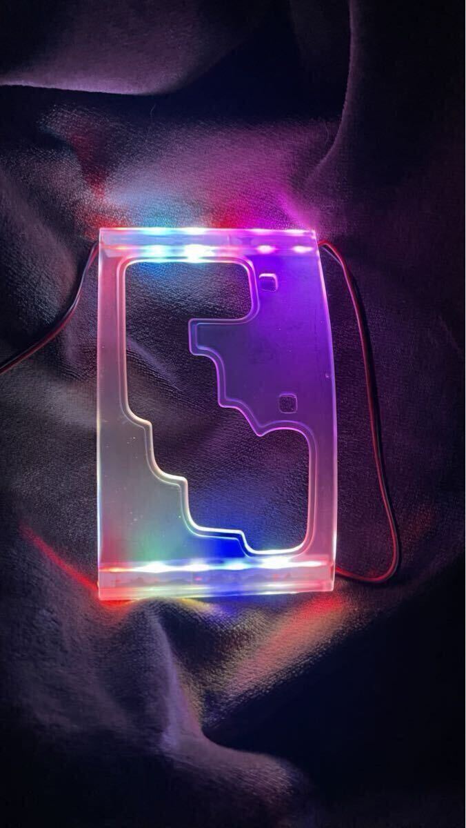 30系 アルファード ヴェルファイア LED シフトゲートイルミ ゆっくりレインボーにグラデーション変化拍卖