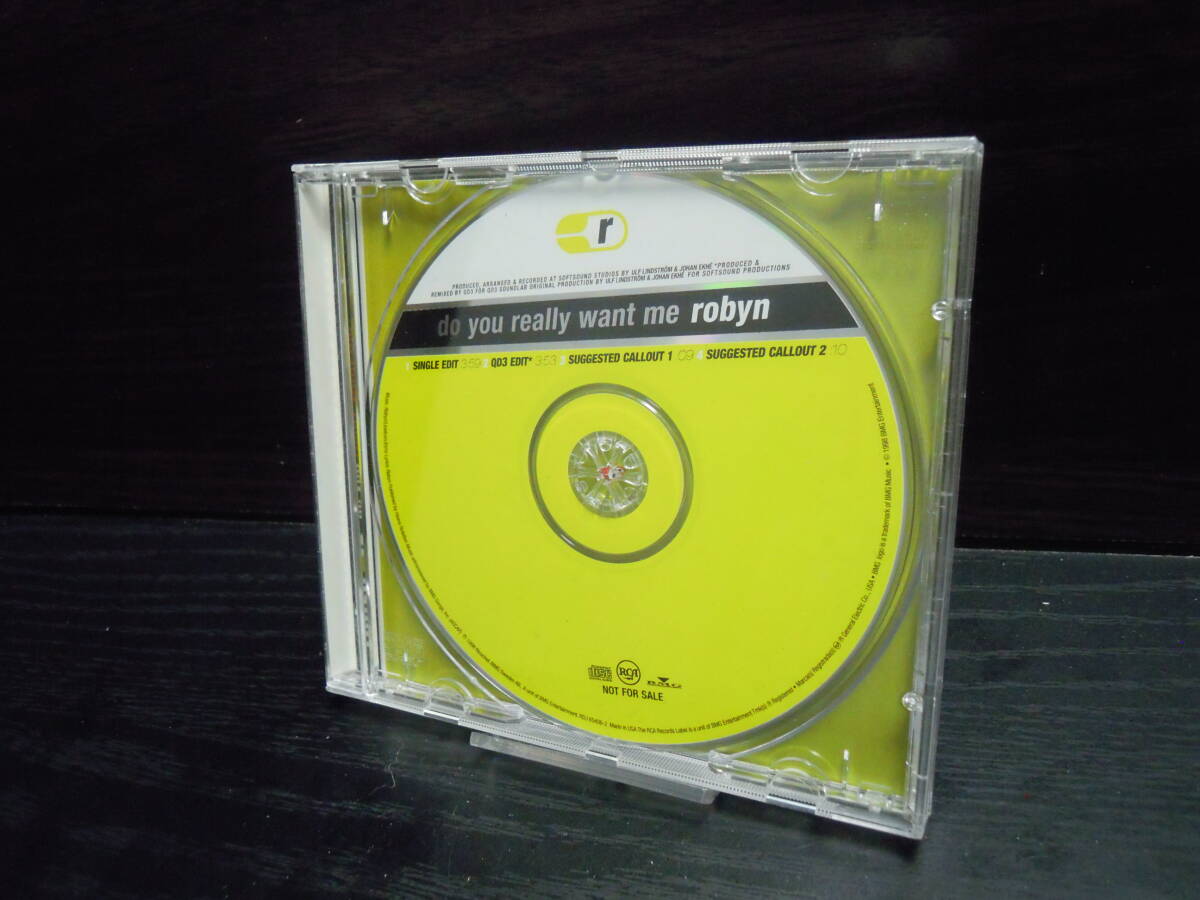 ROBYN ロビン DO YOU REALLY WANT ME 表カード無し RDJ-65406-2 プロモ盤 非売品 プロモーションCD拍卖