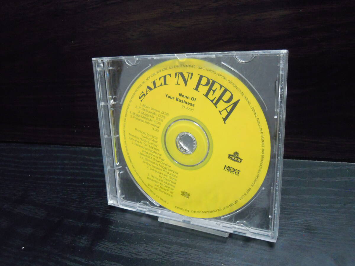 SALT-N-PEPA ソルト・ン・ペパ NONE OF YOUR BUSINESS プロモ盤 非売品 プロモーションCD拍卖