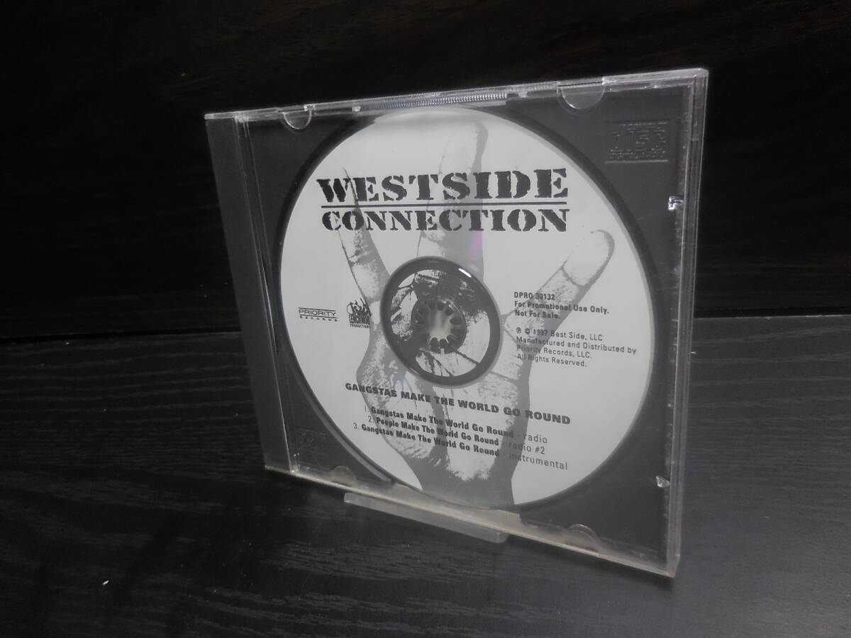 WESTSIDE CONNECTION ウェストサイド・コネクション GANGSTAS MAKE THE WORLD GO ROUND プロモ盤 非売品 プロモーションCD拍卖
