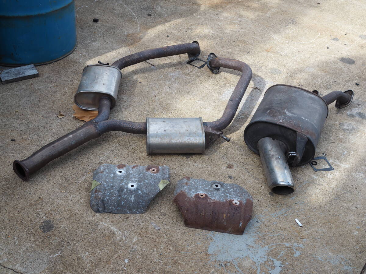 ■トヨタ 80スープラ《 JZA80 》純正 リアマフラー センターパイプ FUTABA 34612 中間 リヤピース拍卖