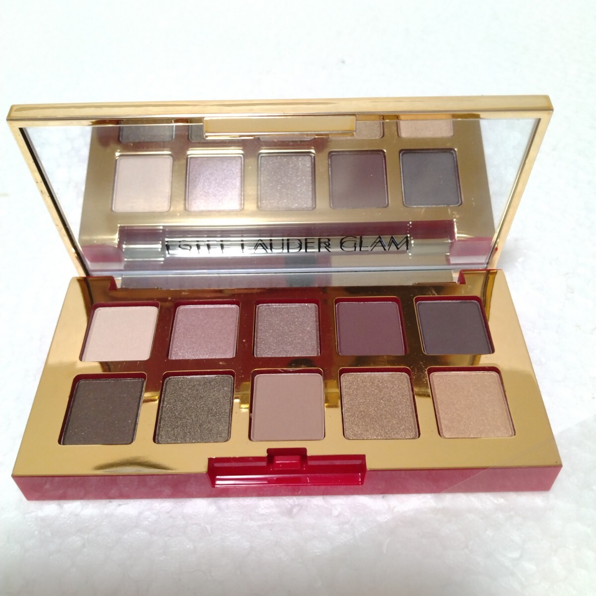 未使用 エスティローダー ピュアカラー エンヴィ アイシャドウ パレット グラム ESTEE LAUDER eyeshadow pallette GLAM 10色 送込拍卖