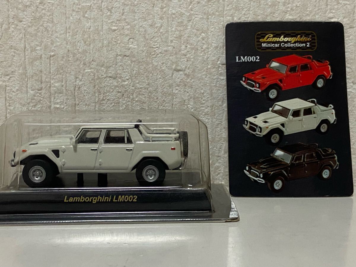 京商 1/64 ランボルギーニ LM002 ホワイトチーター KYOSHO Lamborghini拍卖