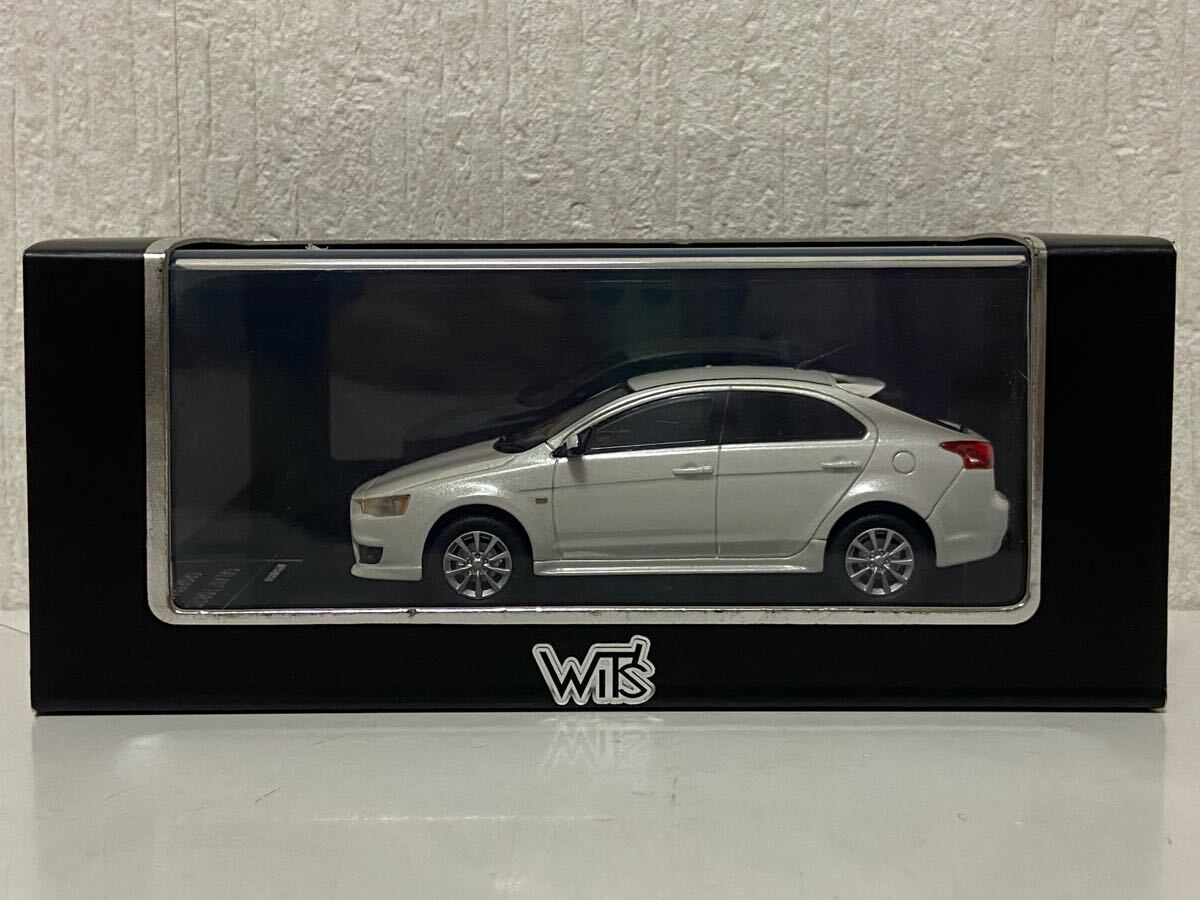 ウィッツ WiT`s 1/43 三菱 ギャランフォルティス スポーツバック GALANT FORTIS SPORTBACK 2012 ホワイトパール拍卖