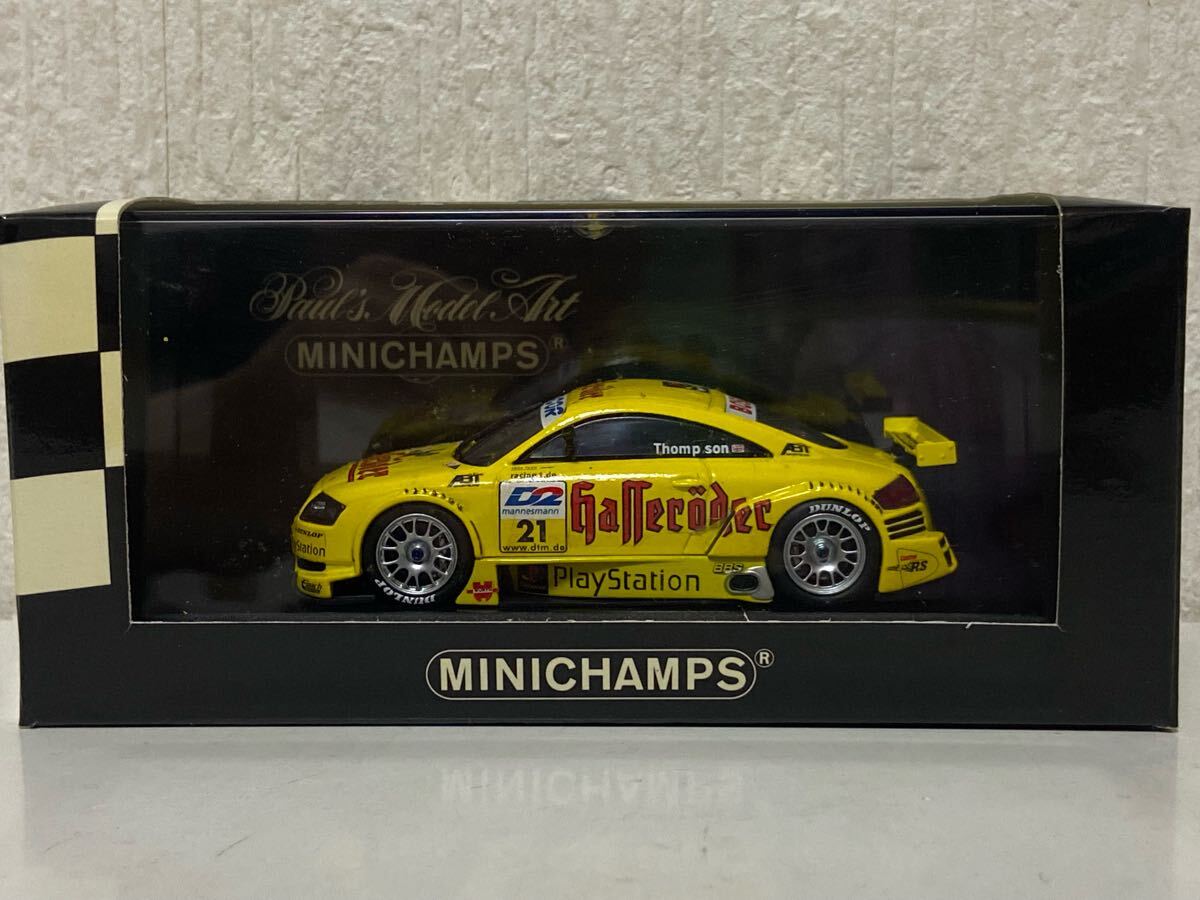 ミニチャンプス 1/43 アウディ TT-R DTM 2000 Team Abt Ch. Abt #21 MINICHAMPS Audi アブトD2拍卖
