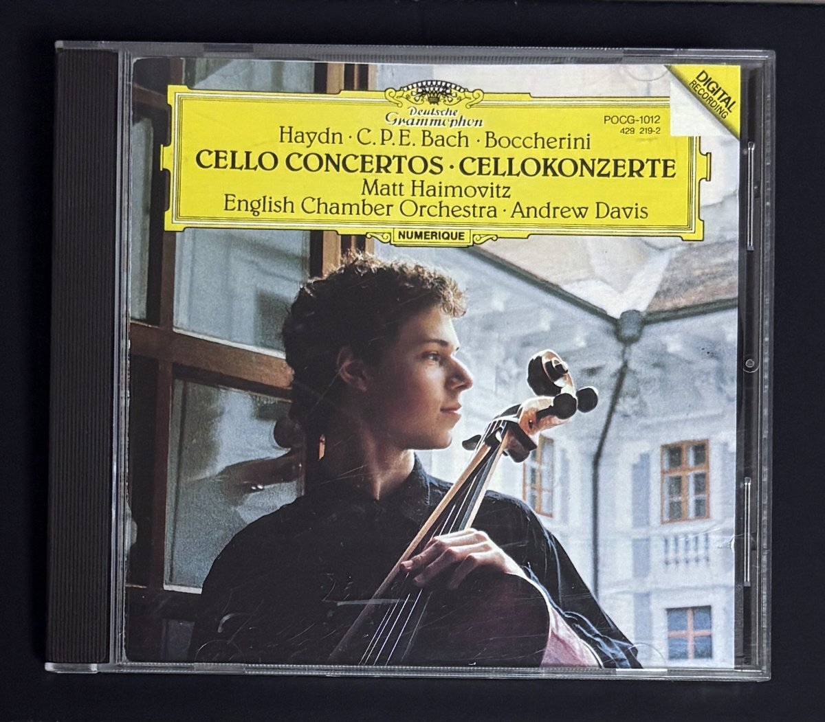 CD デイヴィス ハイドン バッハ ボッケリーニ チェロ協奏曲 ハイモヴィッツ 国内盤拍卖