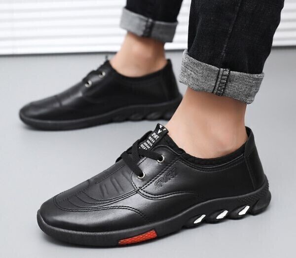 s115 【 26.5cm 黒 】 結ばない靴ひも メンズ スニーカー スポーツ ウォーキング 運動靴 抗菌 革靴 防臭 履きやすい 安い アウトレット 1拍卖