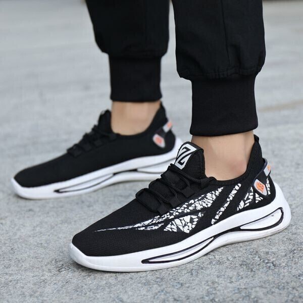 靴 【 s92 黒 】【26.5cm】 メンズ スニーカー ローカット ランニングシューズ フィットネス ウォーキング スポーツ 軽量 韓流 トレンド拍卖