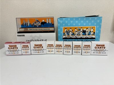 未使用品コレクションケース付きジャイアンツプレイヤーズフィギィアコレクション拍卖