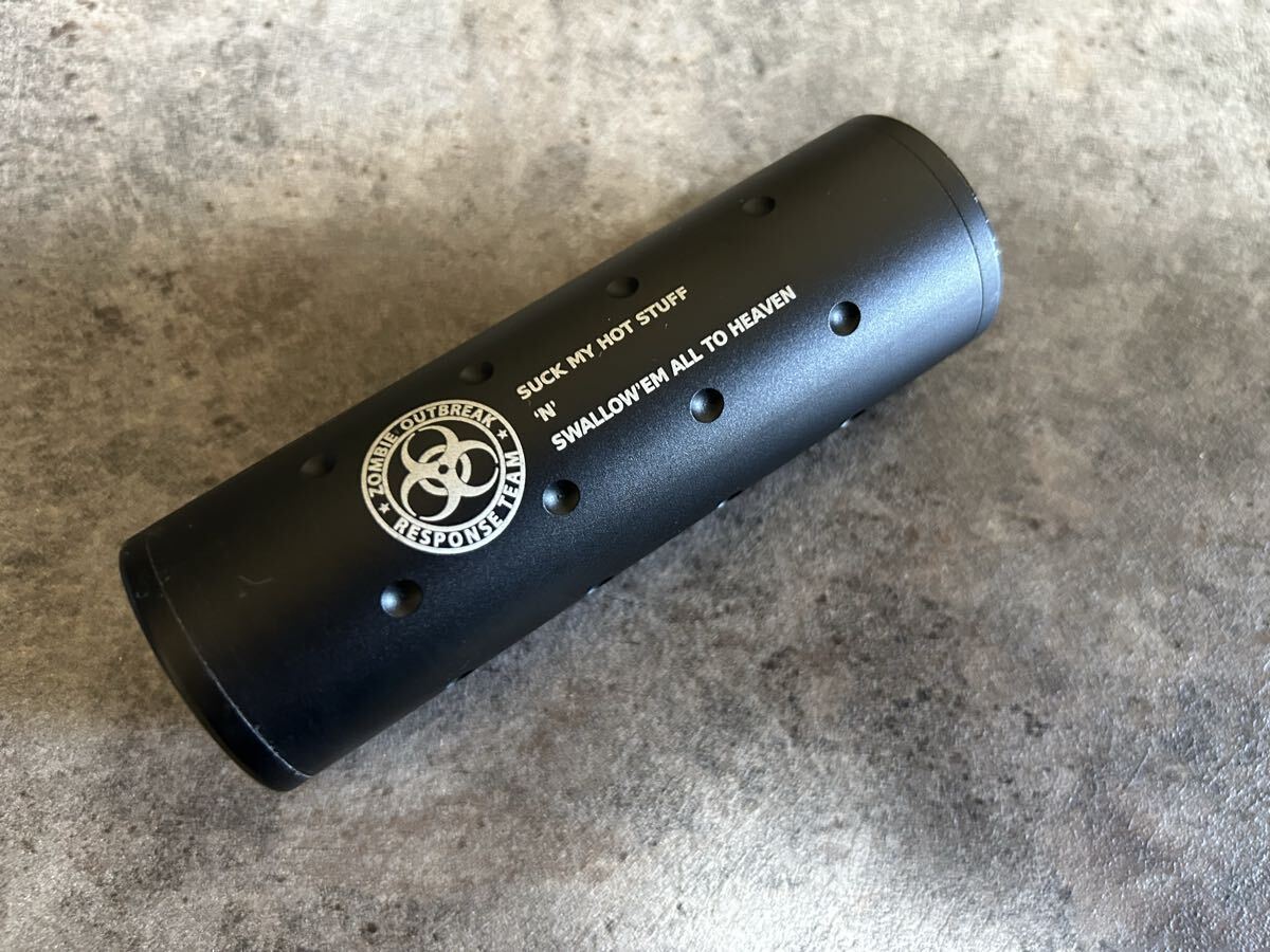 ショートサイレンサー 14mm 正逆ネジ ゾンビアウトブレイク サップレッサー / マルイM4AK MP5拍卖