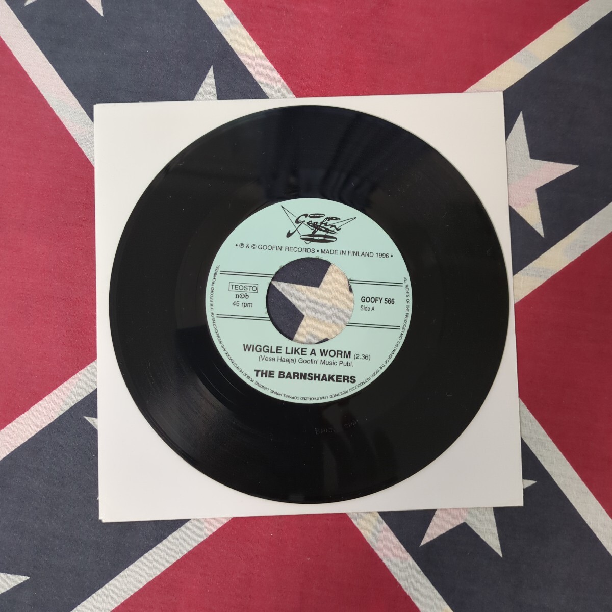 The Barnshakers / Wiggle Like A Worm 7インチ ◆ ネオロカビリー ◆ ネオロカ ◆ Neo Rockabilly拍卖