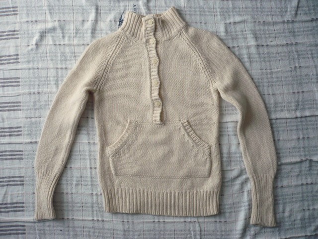 コム サ デ モード★プルオーバーセーター ポケット付き ニット拍卖