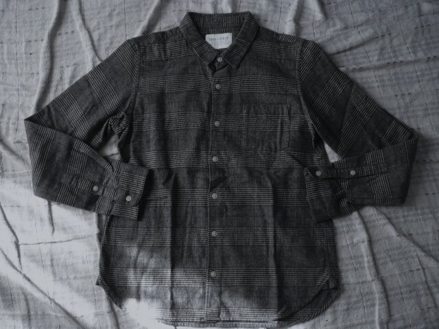 FORK&SPOON★グレンチェックシャツ 長袖シャツ拍卖