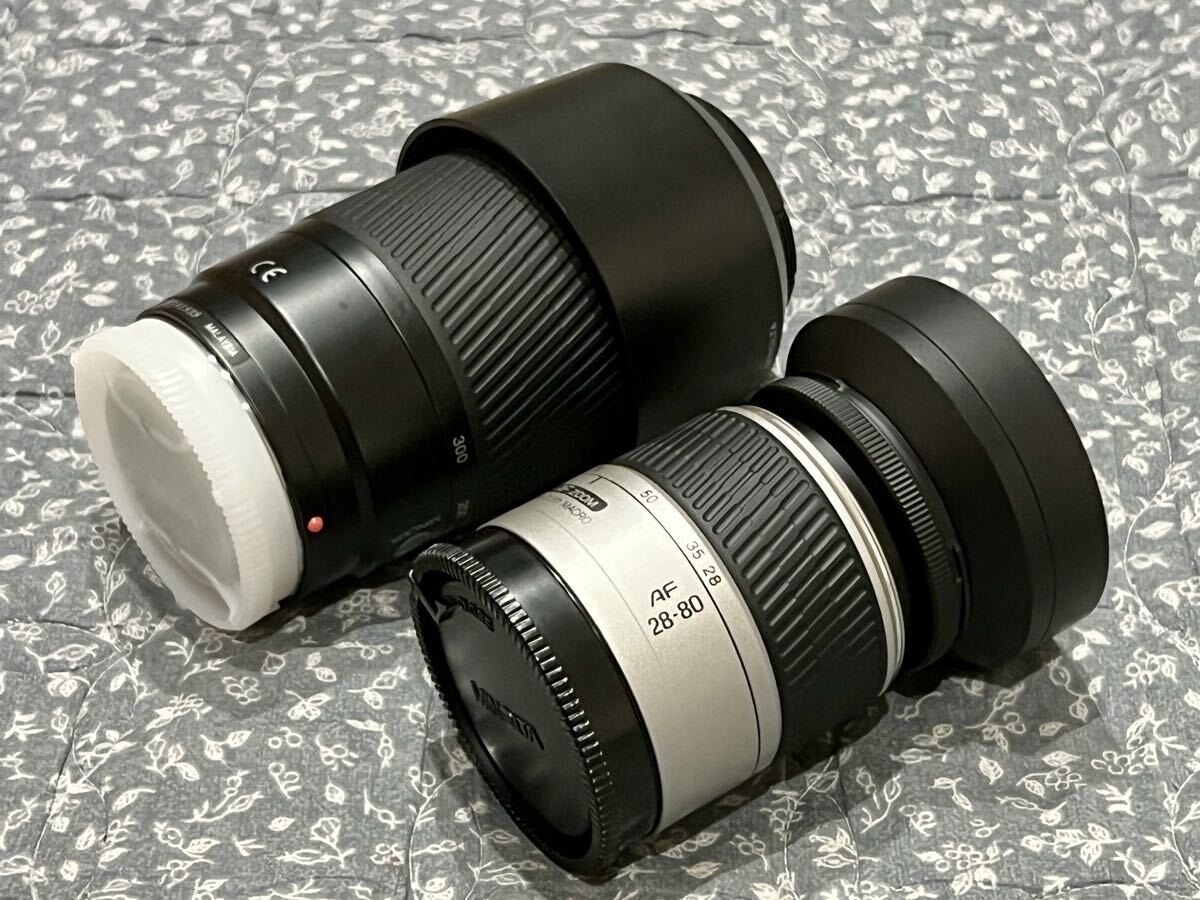 MINOLTA AF 28-80 3.5-5.6 / 75-300 4.5-5.6拍卖