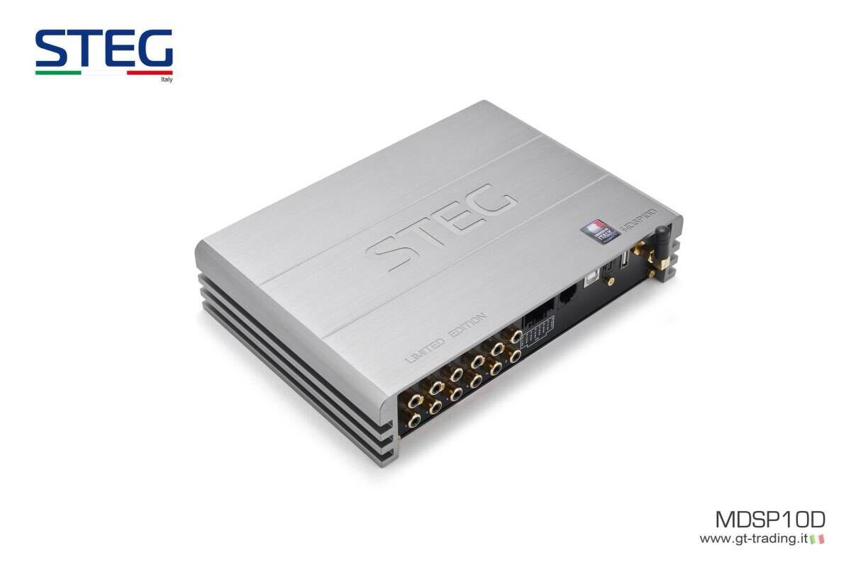 【保証付】【国内正規品】STEG 「MDSP10D Limited Edition」 8chアンプ内蔵10chDSP(デジタルシグナルプロセッサー)拍卖