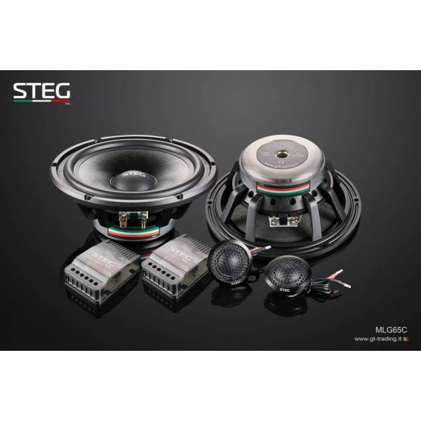 【保証付】【国内正規品】STEG MLG65C 2wayセパレート コンポーネントスピーカー拍卖