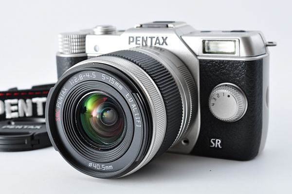 Pentax ペンタックス Q10 ショット数9 02 レンズ、充電器付 通電確認済 #74拍卖